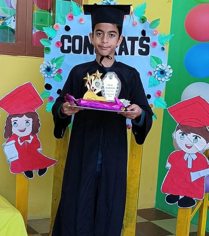 Aradhay Thakur - Selected for Jawahar Navodaya Vidyalaya, Sanskar Smart School, Barotiwala