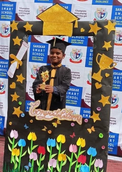 Rohan - Selected for Jawahar Navodaya Vidyalaya, Sanskar Smart School, Barotiwala
