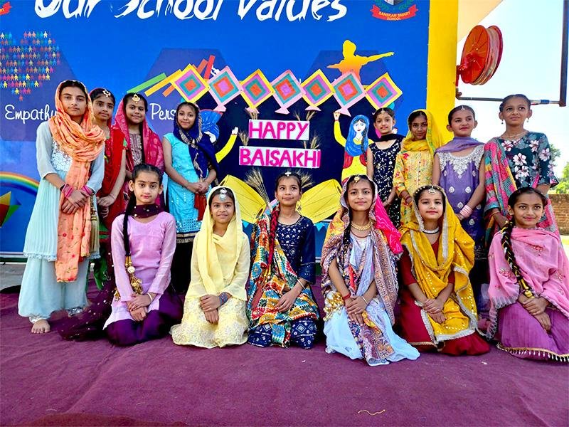 Baisakhi Celebrations photo 2 - Sanskar Smart School, Barotiwala