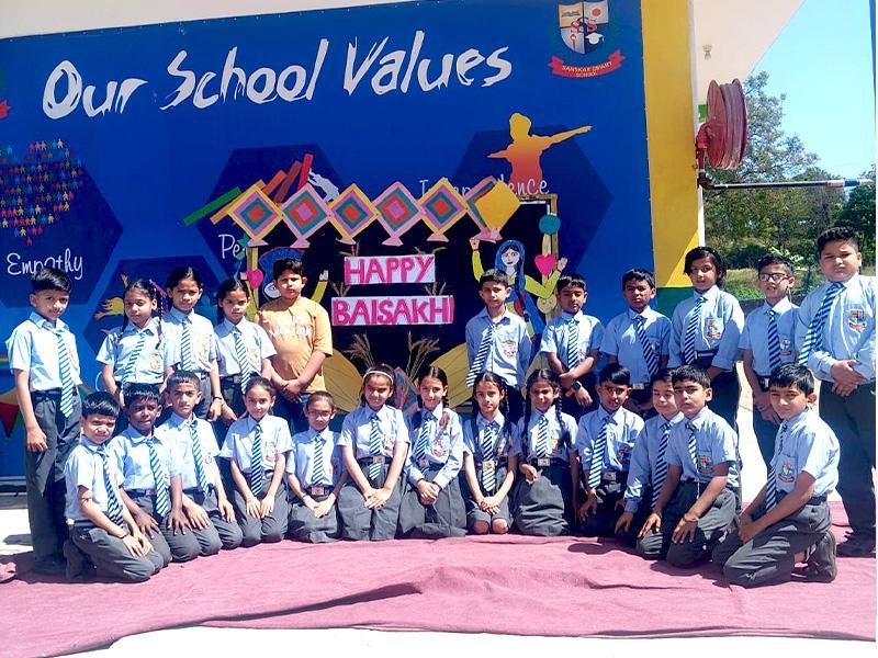 Baisakhi Celebrations photo 5 - Sanskar Smart School, Barotiwala